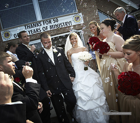 Weedding Bubbles - Wedding Photographer