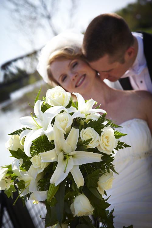 wedding kiss