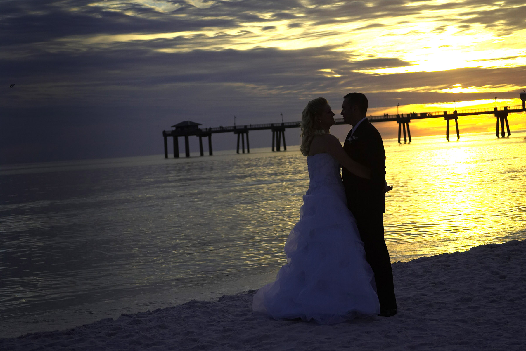 Wedding Photography at Sunset