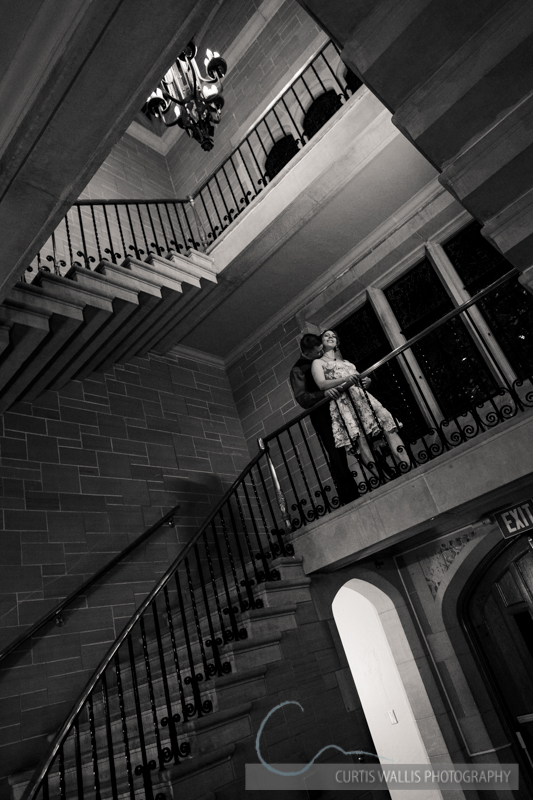 Couple Photography stair case