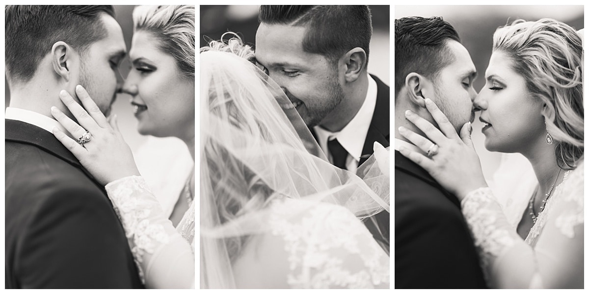 Black and White wedding photography