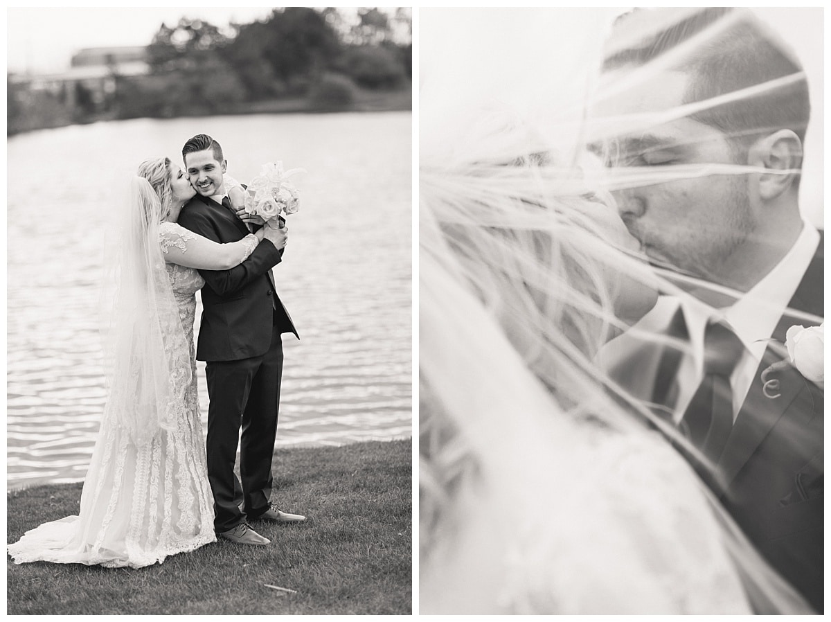 Black and White wedding photography