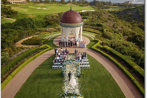 wedding trends 2024 drone photography